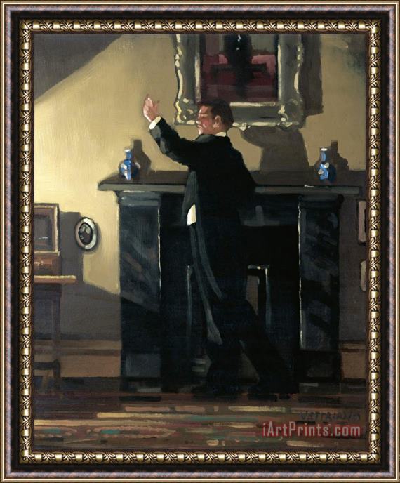 Jack Vettriano The Man Who Danced Alone Framed Print