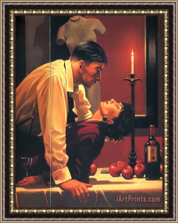 Jack Vettriano The Party's Over Framed Painting