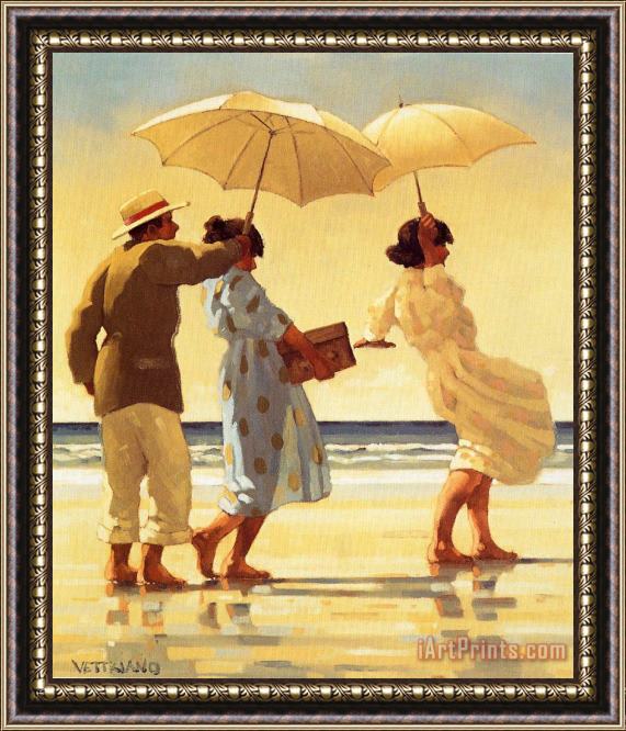 Jack Vettriano The Picnic Party Framed Painting