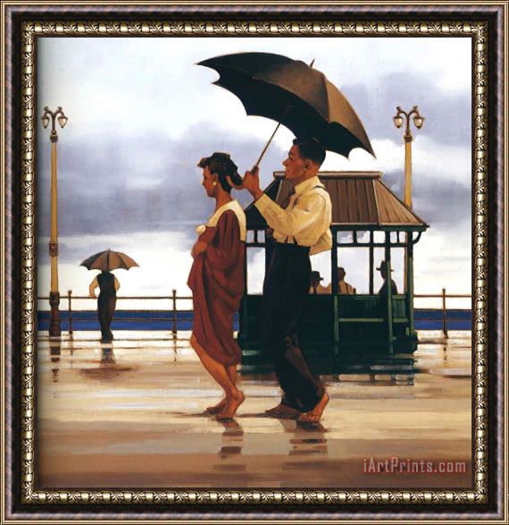 Jack Vettriano The Shape of Things to Come Framed Print