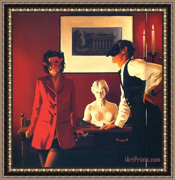 Jack Vettriano The Sparrow And The Hawk Framed Print