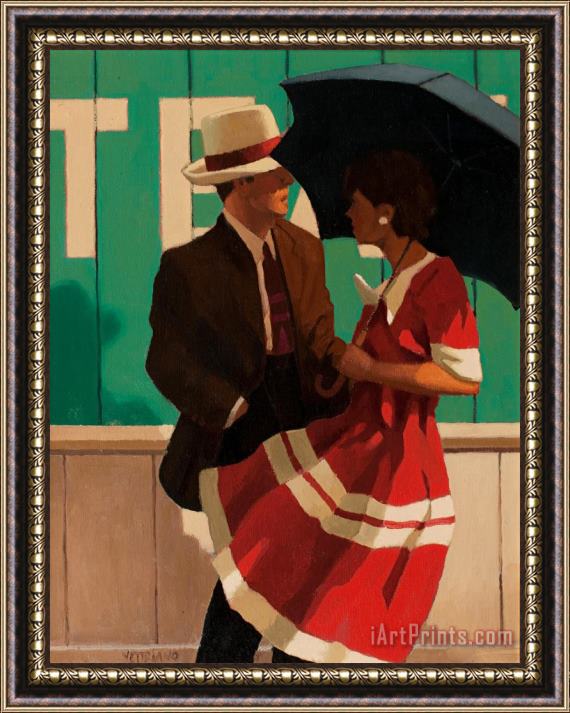 Jack Vettriano The Unorthodox Approach (study), 1996 Framed Painting