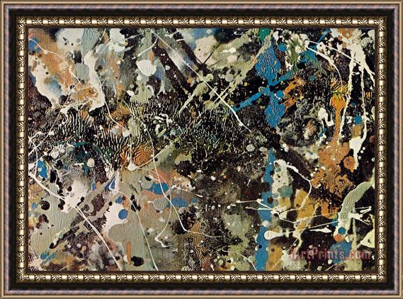 Jackson Pollock Untitled Ii Framed Print
