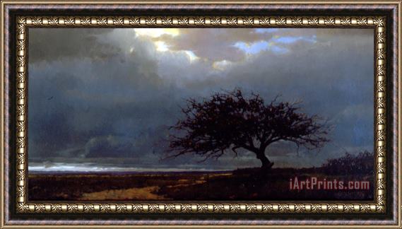 Jacob Collins Kenya Tree Framed Painting
