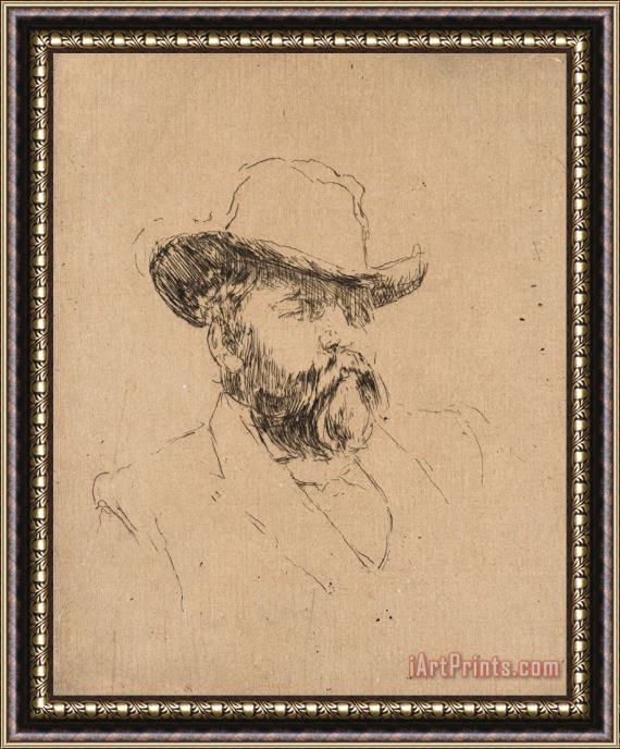 James Abbott McNeill Whistler Robert Barr Framed Painting