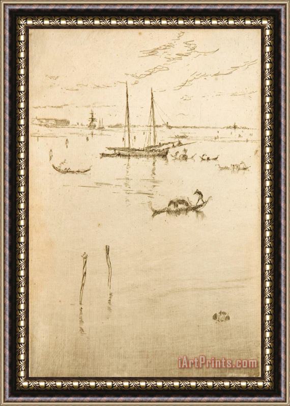 James Abbott McNeill Whistler The Little Lagoon, From The 