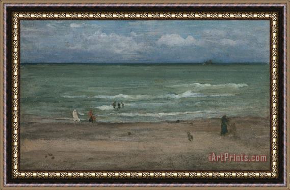 James Abbott McNeill Whistler The Sea Framed Painting
