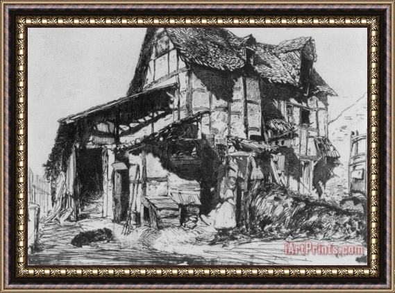 James Abbott McNeill Whistler The Unsafe Tenement Framed Print