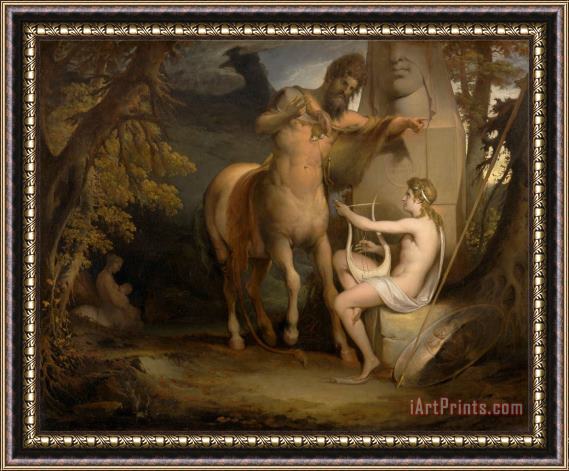 James Barry The Education of Achilles Framed Print