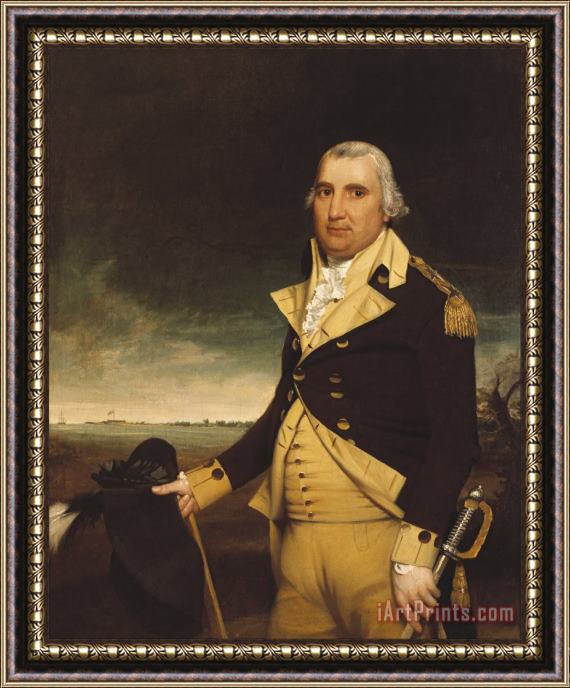 James Earl General Charles Cotesworth Pinckney Framed Painting