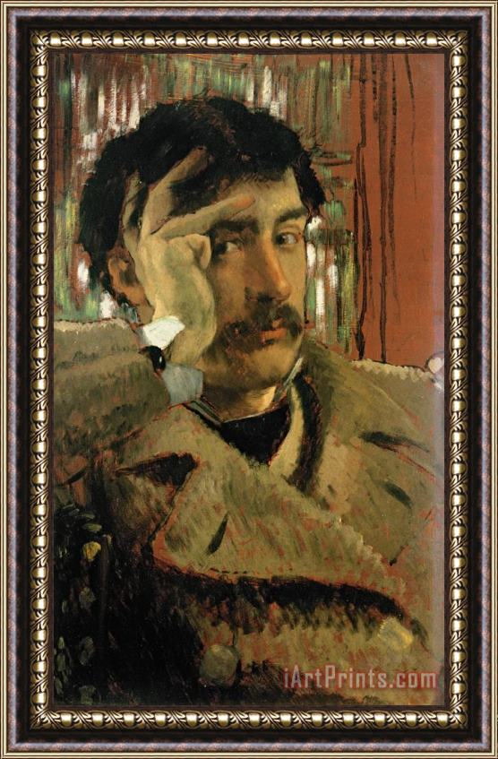 James Jacques Joseph Tissot Self Portrait Framed Print