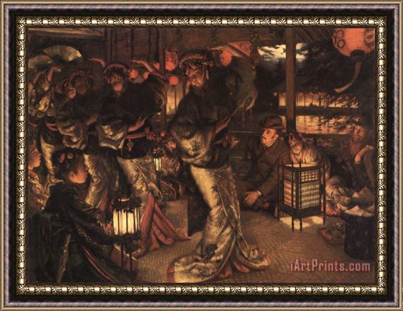 James Jacques Joseph Tissot The Prodigal Son in Modern Life in Foreign Climes Framed Print