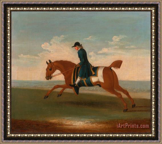 James Seymour One of Four Portraits of Horses 2 Framed Print