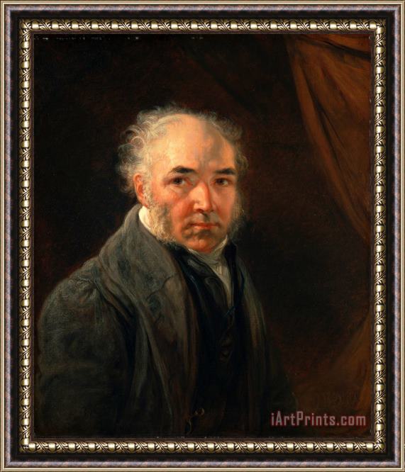 James Ward Self Portrait Framed Painting