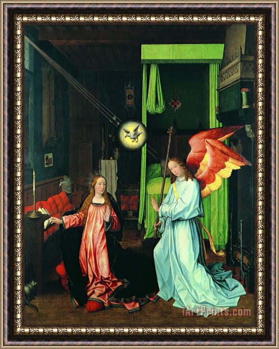 Jan Provoost Annunciation Framed Painting