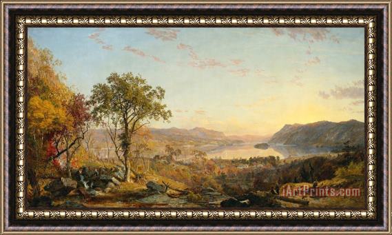 Jasper Francis Cropsey Indian Summer Framed Painting