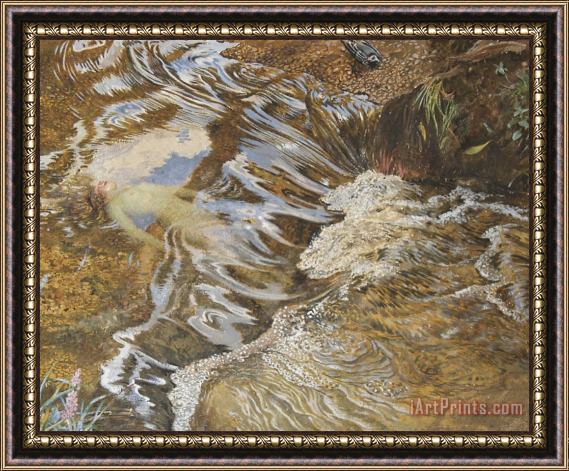 JBL Shaw The Water Sprite Framed Painting