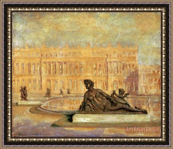 Jean Altamura Le Parterre D'eau Du Midi Versailles Framed Print