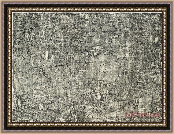 Jean Dubuffet Corrodation Framed Painting