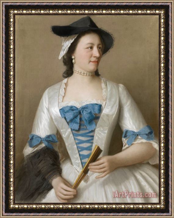 Jean-Etienne Liotard Jeanne Elisabeth Sellon Framed Print
