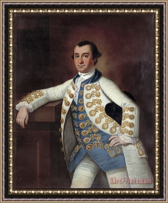 Jeremiah Theus Colonel Barnard Elliott, Jr. Framed Print