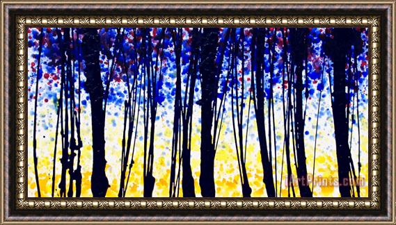 Jerome Lawrence A Winter Walk Framed Painting