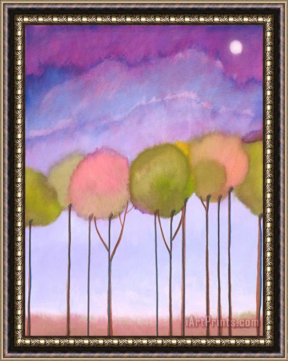 Jerome Lawrence Passionate Twilight II Framed Painting