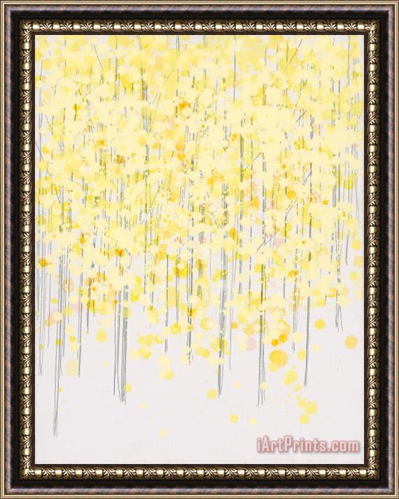 Jerome Lawrence Tree Series 1 Framed Painting