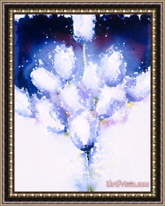 Jerome Lawrence Tulips are People VII Framed Painting