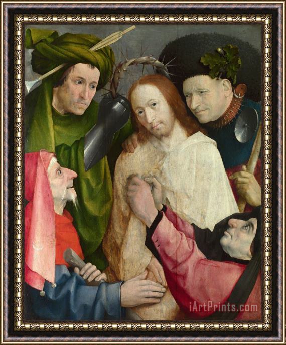 Jheronimus Bosch Christ Mocked (the Crowning with Thorns) Framed Painting