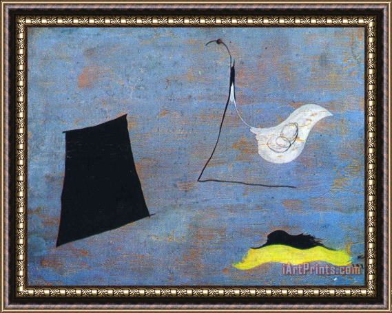 Joan Miro Composition, 1927 Framed Painting