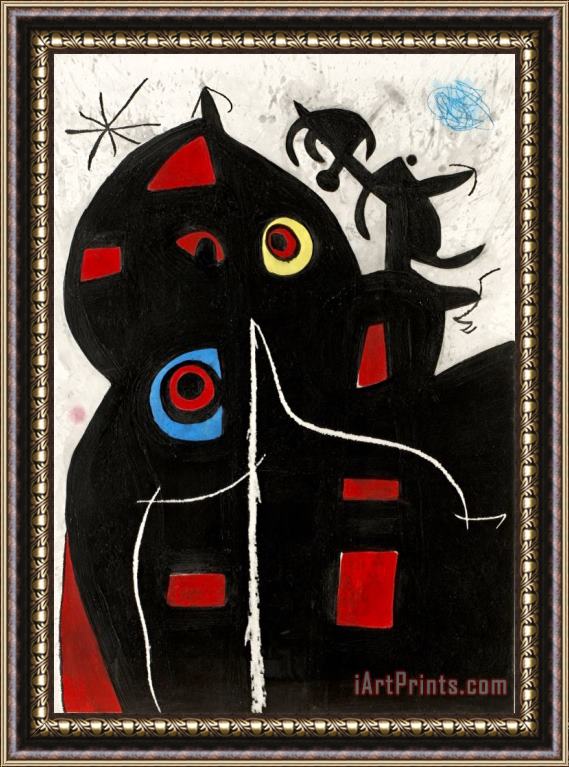 Joan Miro Pantagruel, 1978 Framed Print