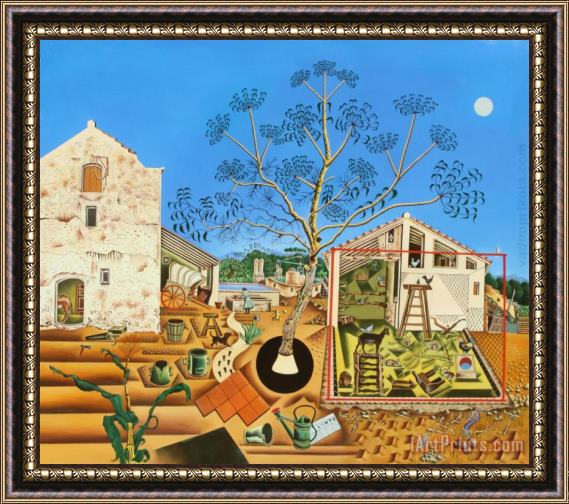 Joan Miro The Farm Framed Print