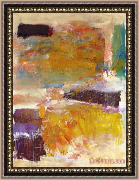 Joan Mitchell Field for Two I, 1973 Framed Print