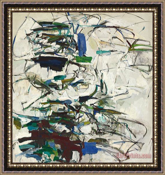 Joan Mitchell Mont St. Hilaire, 1956 Framed Print