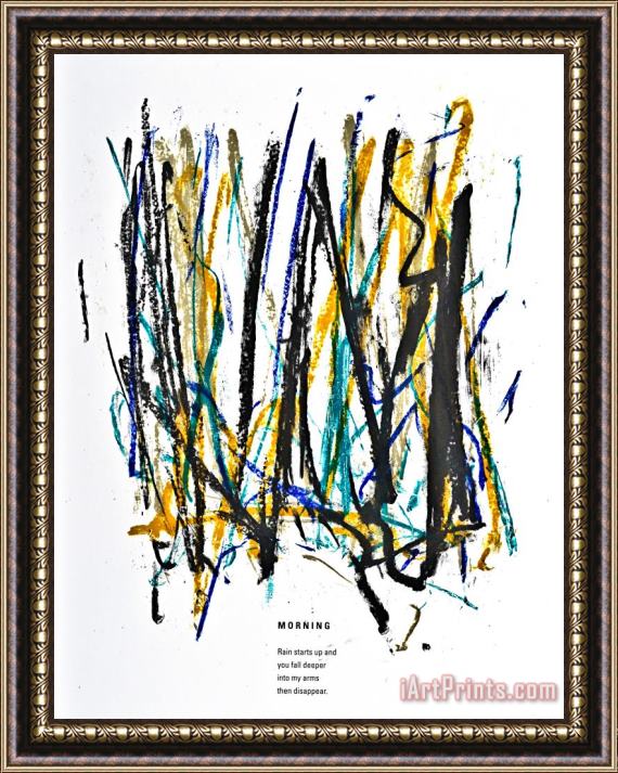 Joan Mitchell Morning, 1992 Framed Painting