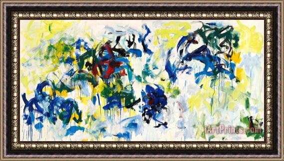 Joan Mitchell River II, 1986 Framed Painting
