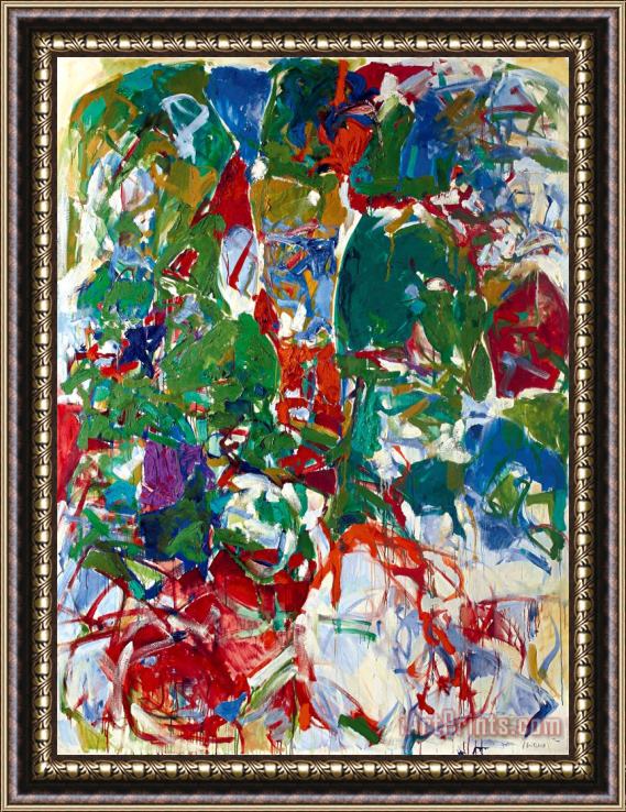 Joan Mitchell Russian Easter, 1967 Framed Painting