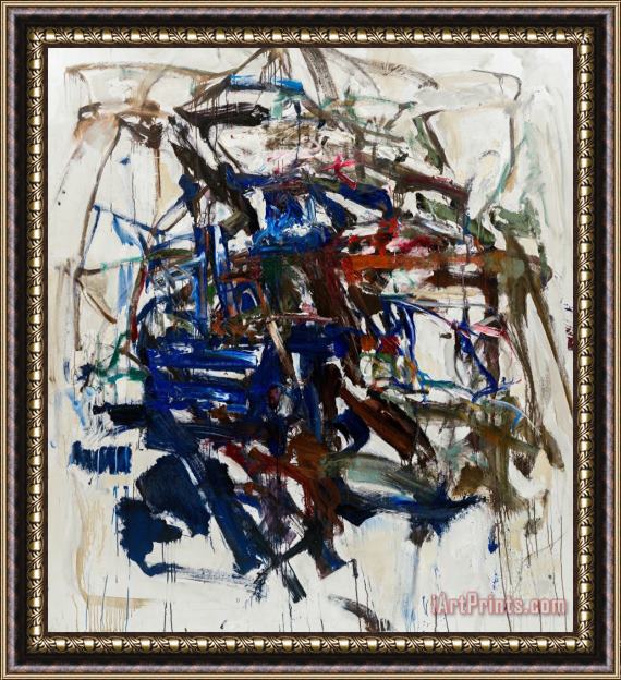 Joan Mitchell Untitled, Ca. 1957 58 Framed Painting