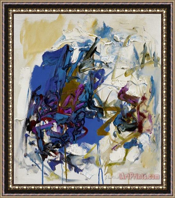 Joan Mitchell Untitled, Circa 1965 Framed Painting