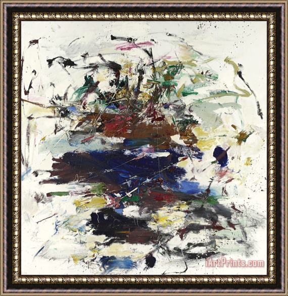 Joan Mitchell Water Gate, 1960 Framed Painting