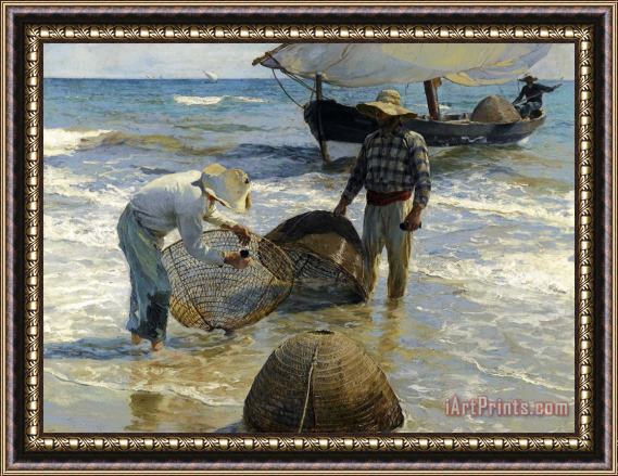 Joaquin Sorolla y Bastida Valencian Fisherman Framed Print