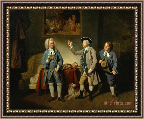 Johan Joseph Zoffany Edward Shuter, John Beard, And John Dunstall in Isaac Bickerton's 