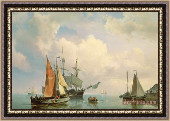 Johannes Hermanus Koekkoek Marine Framed Print