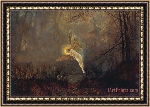 John Atkinson Grimshaw Midsummer Night Or Iris 1876 Framed Print