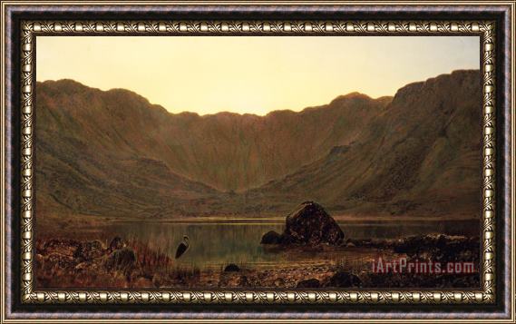 John Atkinson Grimshaw Mountain Solitude 1885 Framed Print