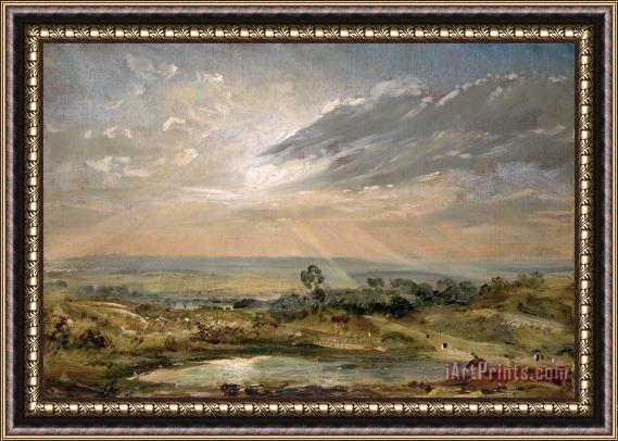 John Constable Branch Hill Pond Hampstead Framed Painting