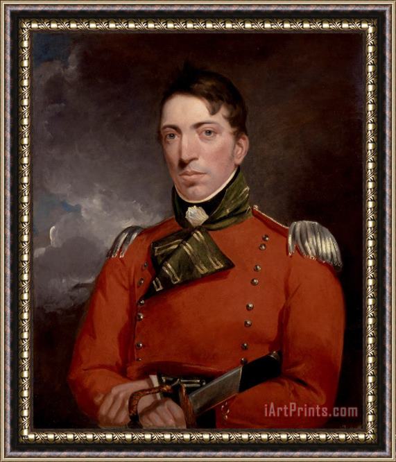 John Constable Captain Richard Gubbins Framed Print