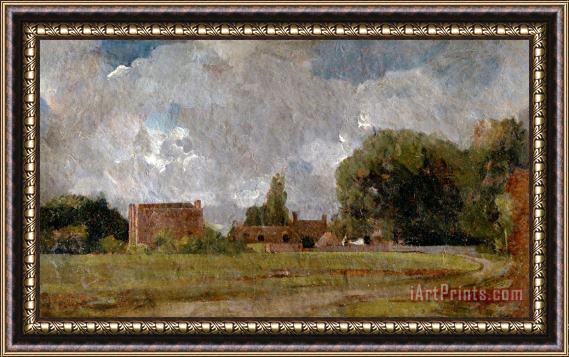 John Constable Golding Constable's House, East Bergholt The Artist's Birthplace Framed Print