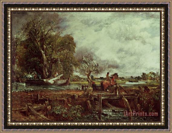 John Constable The Leaping Horse Framed Painting